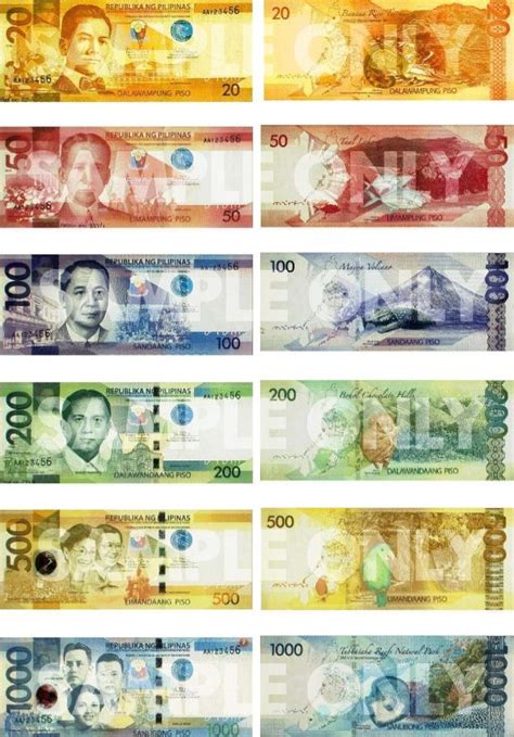 Free Printable: Philippine Play Money .